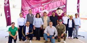 Realiza Gobierno de Pepe Chedraui Circuito Deportivo Itinerante en San Andrés Azumiatla