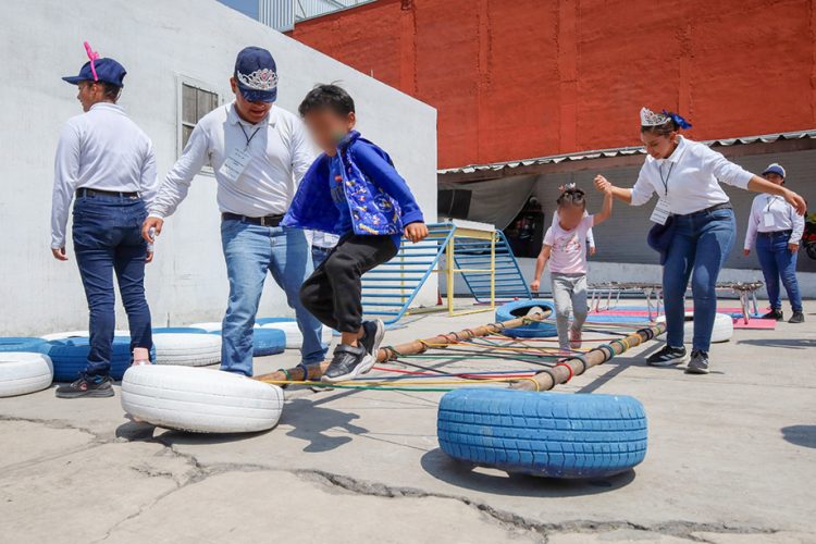 Policía Auxiliar conmemora Día del Niño a hijas e hijos de guardias policiales
