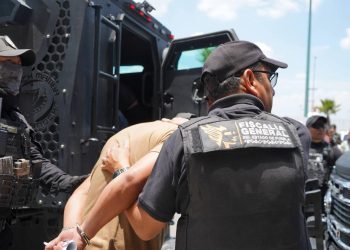 SEMAR, SSP y FGE realizan traslado de “El Bukanas” al penal de Tepexi