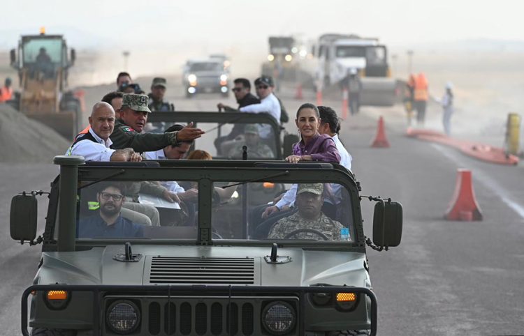 Tren Ciudad de México-Pachuca registra avance del 30% y genera 10 mil empleos: Presidenta Claudia Sheinbaum en recorrido de supervisión