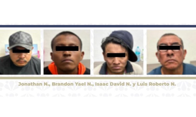 Enfrentarán proceso penal cuatro hombres por delitos contra la salud y portación de arma de fuego