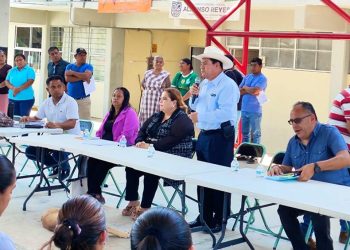 Participa el diputado Rosalío Zanatta en Asamblea de Obra Comunitaria en San Gabriel Chilac