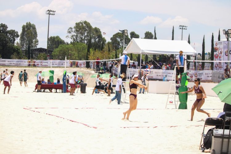 Puebla recibe voleibol de playa en el marco de la Olimpiada Nacional