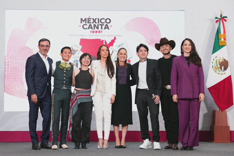Presidenta Claudia Sheinbaum presenta 2da edición de México Canta, dedicada a la música regional mexicana sin hacer apología a la violencia