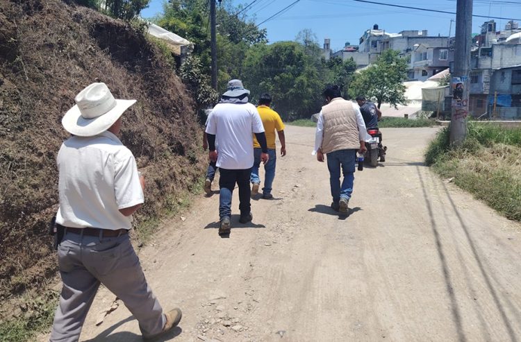 Avanza proyectos de drenaje y ampliación de agua potable en Tenango 