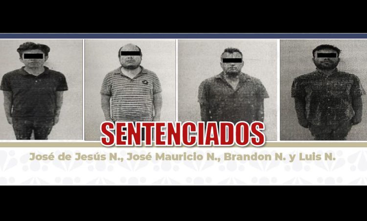 Consigue Fiscalía de Puebla condena contra cuatro responsables de extorsión y robo agravado