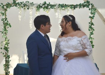 Boda civil de la hermosa pareja formada por Alonso Manuel y Alejandra