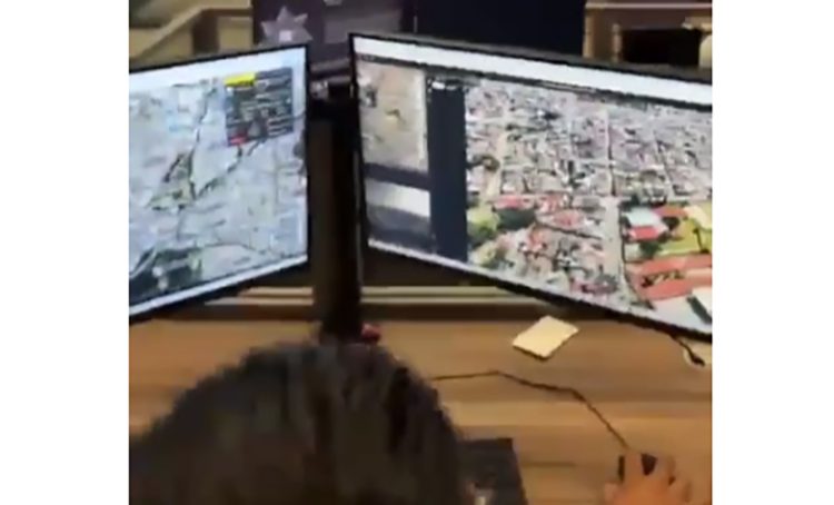 Pepe Chedraui da seguimiento a labores de videovigilancia desde el DGERI
