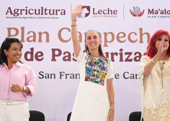 Inaugura Claudia Sheinbaum planta pasteurizadora en Campeche