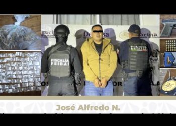 FGE cateo y detiene a una persona por narcomenudeo en Bosques de Chapultepec