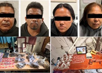 Detiene FGE, en operativo interinstitucional, a cuatro personas por narcomenudeo en Atencingo