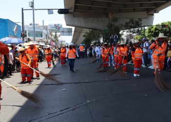 Gobierno de Pepe Chedraui garantiza limpieza en desfile del 5 de mayo