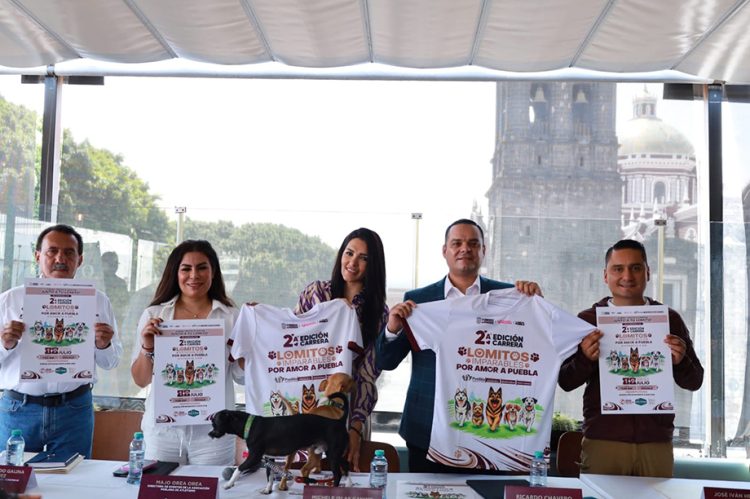Anuncia Gobierno de la Ciudad segunda edición de carrera «Lomitos Imparables Por Amor a Puebla»