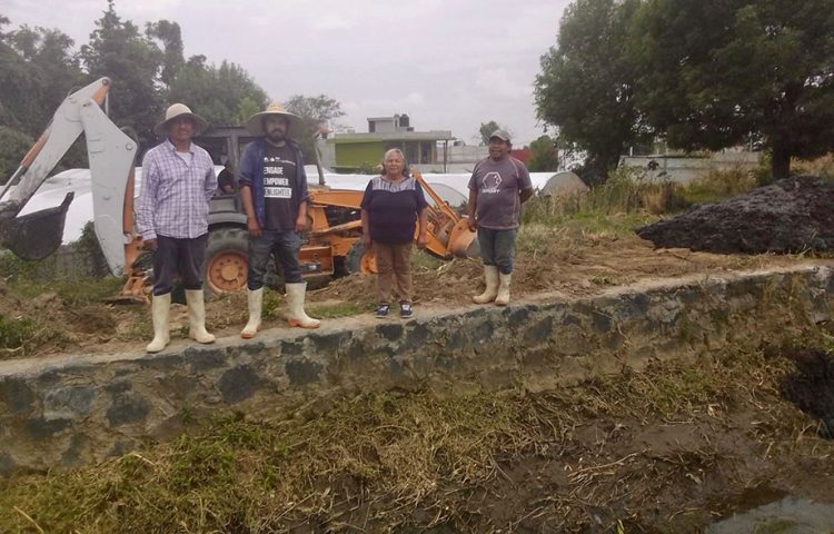 Tras una década en abandono, gobierno estatal rescata canal de riego de Atlixco