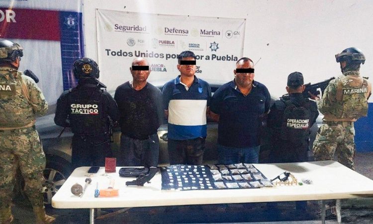 Respuesta inmediata de SSP y SEMAR permite detención de tres presuntos asaltantes