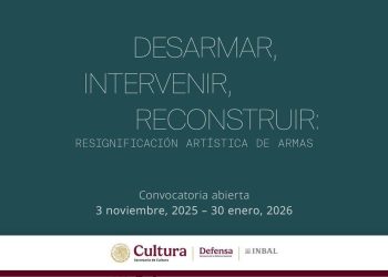 La Secretaría de Cultura anuncia los proyectos seleccionados en la convocatoria “Desarmar, intervenir, reconstruir”