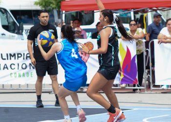 Puebla destaca en básquetbol 3X3 durante la Olimpiada CONADE 2026