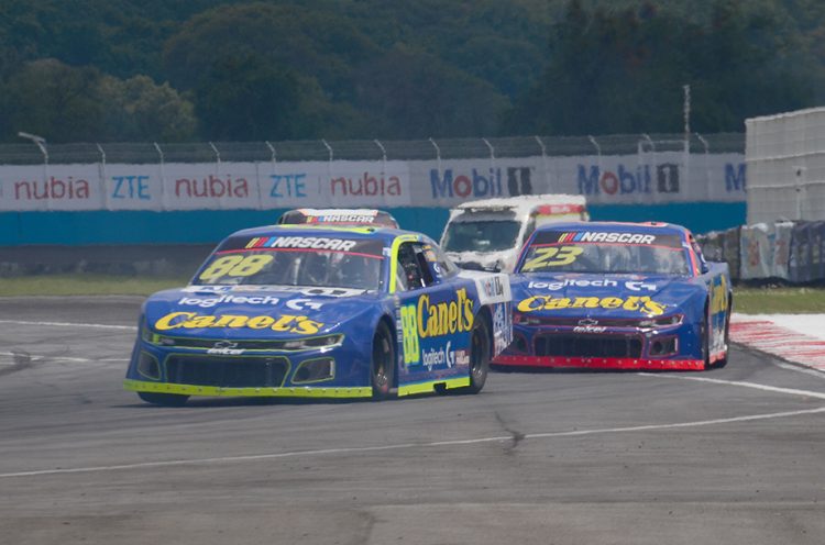 García Jr. 3º y Gutiérrez 4º en Carrera NASCAR México Puebla
