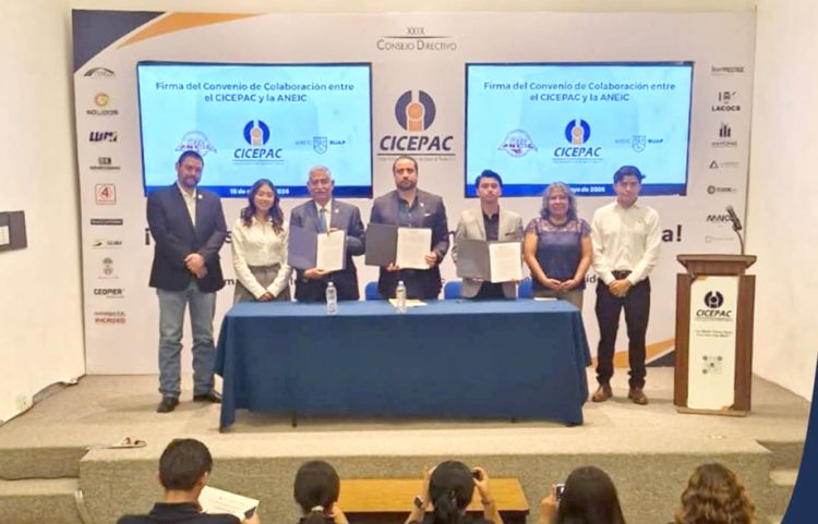 CICEPAC firma convenio de colaboración con CANAGRAF y ANEIC México