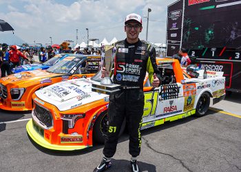 Repite Edwin Arenas podio en Puebla en Trucks México Series