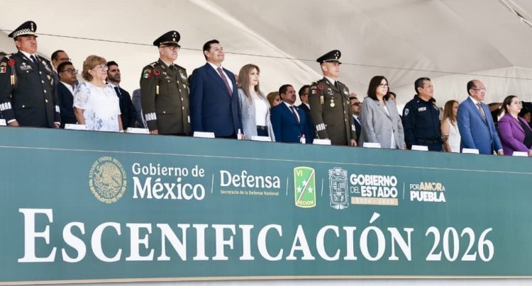 Con patriotismo y disciplina se escenifica Batalla del 5 de Mayo