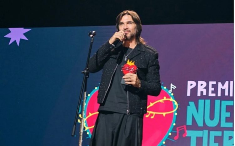 Juanes es reconocido como artista leyenda en Premios Nuestra Tierra 2026