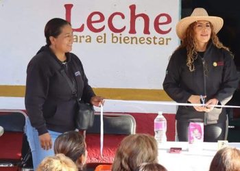 Delegada de Leche para el Bienestar, Paola Ruiz García, dignifica Lecherías