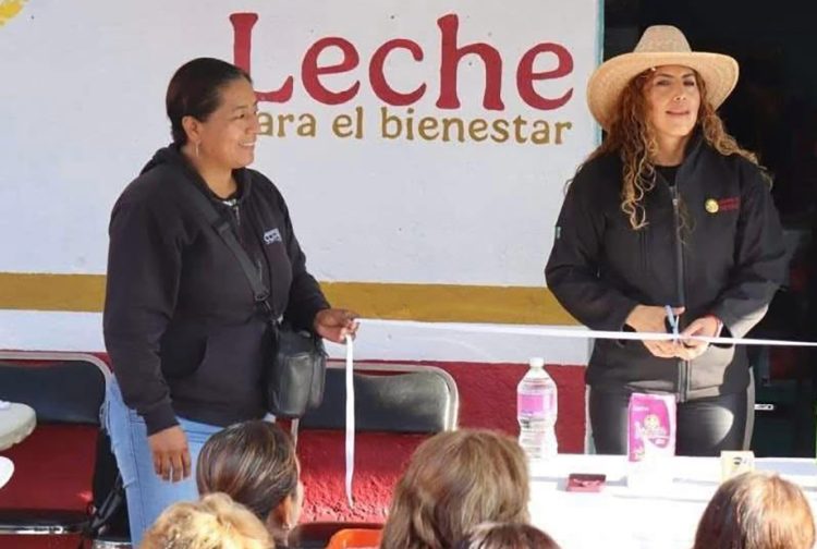 Delegada de Leche para el Bienestar, Paola Ruiz García, dignifica Lecherías