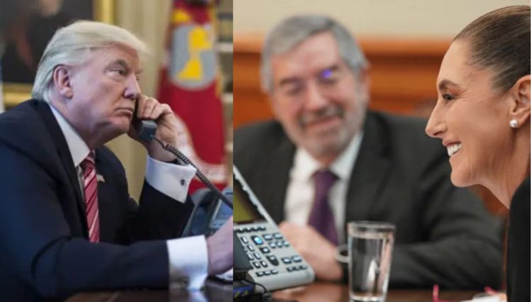 Conversación cordial y excelente calificó Claudia Sheinbaum llamada con Trump