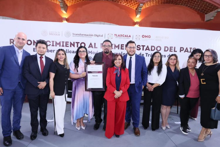 Tlaxcala, primer Estado en el país en simplificar trámites del Registro Civil