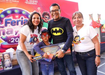 Más de 6 mil niñas y niños celebran su día en la Gran Feria de San Andrés Cholula