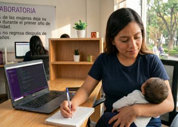 Por trabajos humanos que permitan maternar: 24% de las mujeres deja su trabajo durante el primer año de maternidad