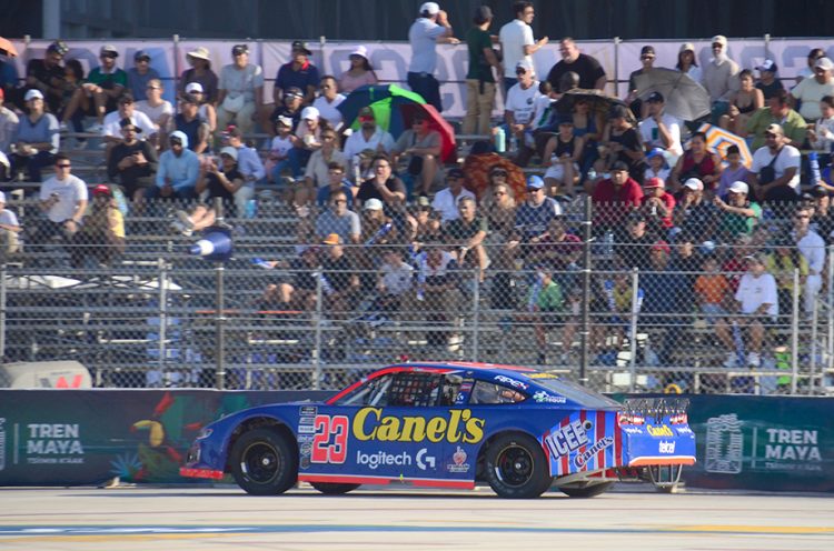 Max Gutiérrez a Puebla por comienzo de remontada en NASCAR México