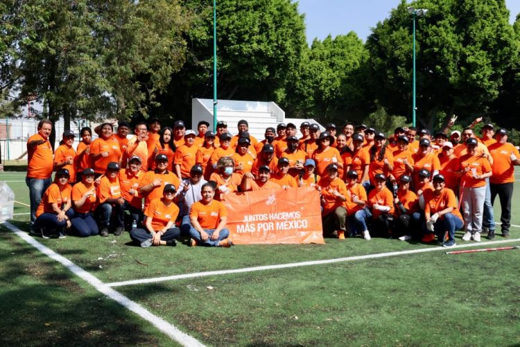 Gobierno de Pepe Chedraui y Home Depot unen esfuerzos para rehabilitar espacios deportivos