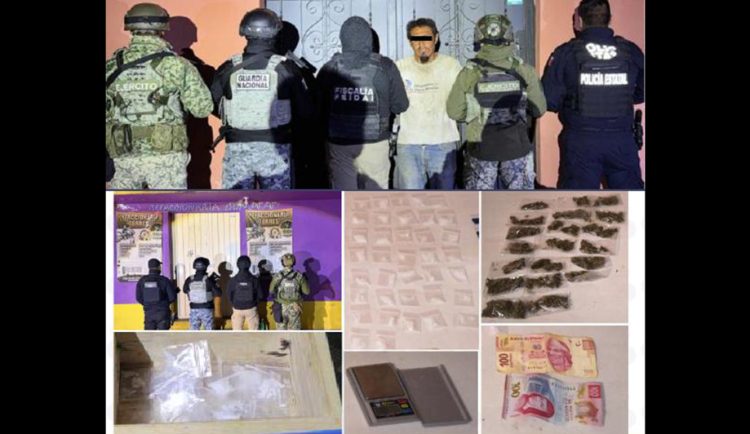 Ejecuta FGE, en operativo interinstitucional, cateos contra narcomenudeo en Huaquechula