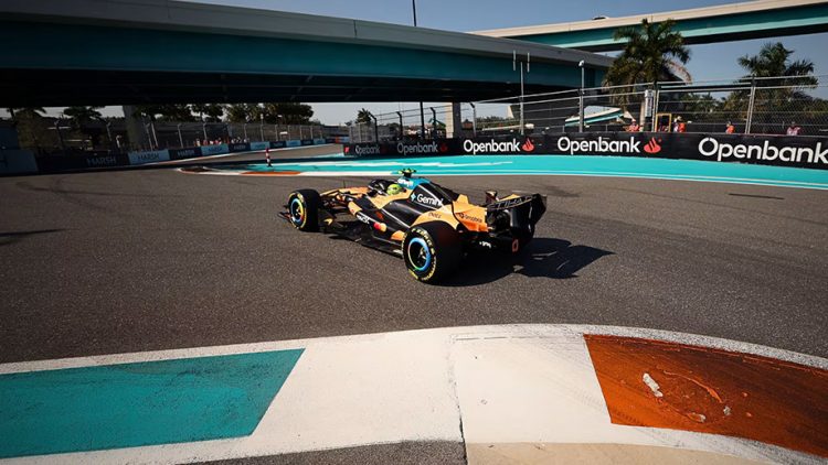 Norris logra la pole de la carrera sprint