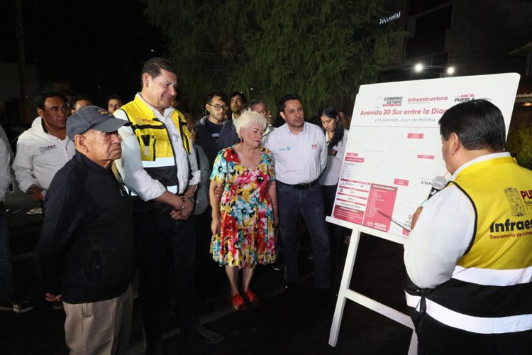 PEMEX y Gobierno Estatal impulsan pavimentación sin precedentes en Puebla capital