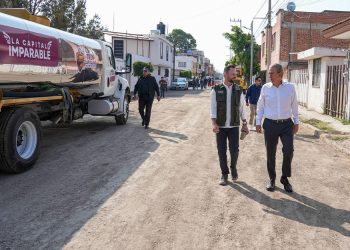Impulsa Pepe Chedraui mejores vialidades con el Tren Capitalino de Pavimentación