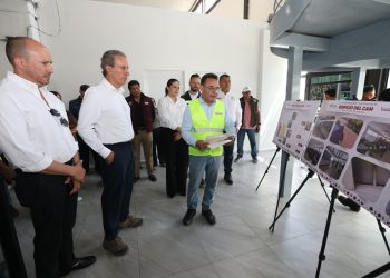 Supervisa Pepe Chedraui trabajos de remodelación en el Centro de Atención Municipal
