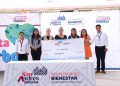 Fortalece Lupita Cuautle la educación y el cuidado ambiental con entrega de apoyos en San Rafael Comac