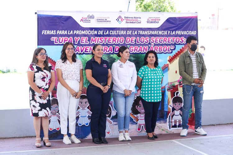 Lupita Cuautle acerca la cultura de la protección de datos personales San Andrés Cholula