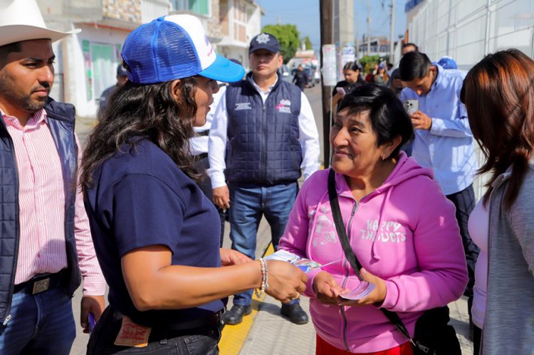 Llevará Gobierno de San Andrés Cholula más de 70 servicios en San Rafael Comac