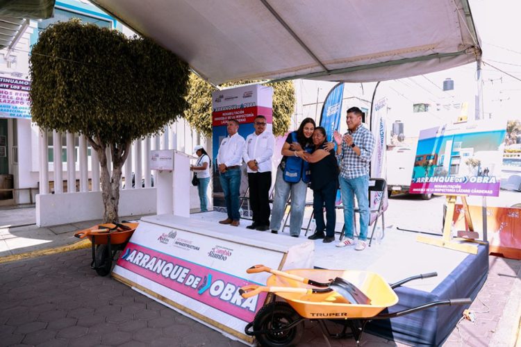 Arranca Lupita Cuautle rehabilitación de la Inspectoría en la colonia Lázaro Cárdenas