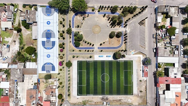 Más deporte y convivencia para las familias: Lupita Cuautle entrega rehabilitación de Unidad Deportiva
