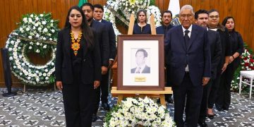 Homenaje con última visita del ex edil de San Pedro Cholula Ramón Blanca García al Ayuntamiento