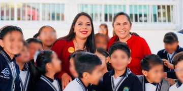 Reafirma Tonantzin Fernández compromiso con la educación y el bienestar infantil
