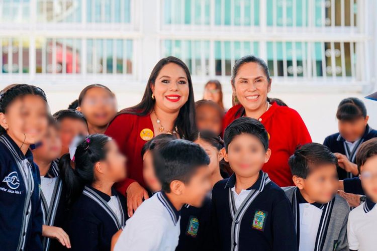 Reafirma Tonantzin Fernández compromiso con la educación y el bienestar infantil