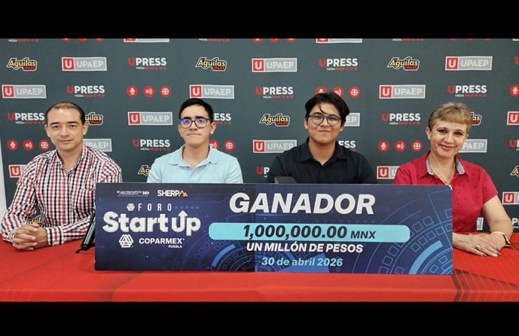 Estudiantes de UPAEP ganan premio COPARMEX con NutriApp, plataforma de salud preventiva