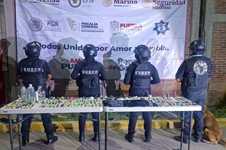 Seguridad Pública realiza revisión al interior del penal de Puebla