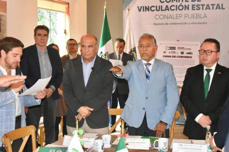 Promueve Conalep Puebla alianza entre empresas, gobierno e instituciones educativas